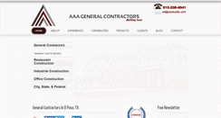 Desktop Screenshot of contractorselpasotx.com